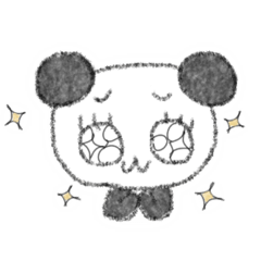 [LINEスタンプ] しろめぱんだ2