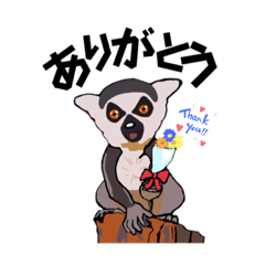 [LINEスタンプ] 動物たちのたわごと②