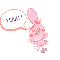 [LINEスタンプ] 踊るよさこい兎