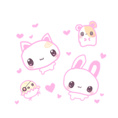 [LINEスタンプ] ♡うさぎLife♡