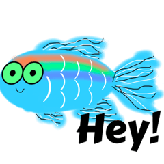 [LINEスタンプ] 愉快な魚たち〜every day life story 〜