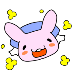 [LINEスタンプ] かわうさ スタンプ