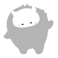 [LINEスタンプ] 動く！うまねこちゃん（UMAねこ）【日常】