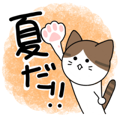 [LINEスタンプ] 夏といえば○○だ！