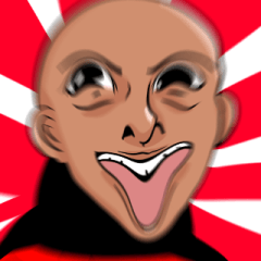 [LINEスタンプ] 顔のパワーがすごいアンディのスタンプ