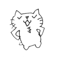 [LINEスタンプ] チョージョの猫スタンプ