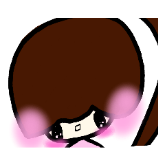[LINEスタンプ] 乱暴なすず本 恋愛⑤の3のひとこま⑤