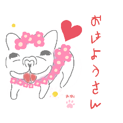 [LINEスタンプ] WhitePearl【フレブルこぶたmimi】関西弁