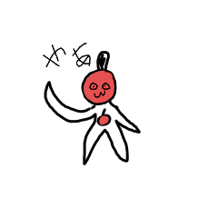[LINEスタンプ] りんご星人のすたんぷ改の画像（メイン）