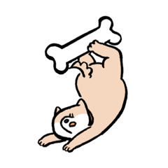 [LINEスタンプ] たぶんイヌのケンちゃん