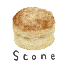 [LINEスタンプ] 英国菓子 イギリスお菓子 水彩画UK SWEETS
