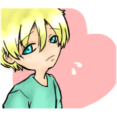 [LINEスタンプ] 男の子と女の子の日常ー！