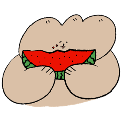 [LINEスタンプ] GYOZAINU ぎょうざいぬ 夏のお遊び