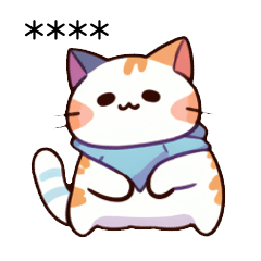 [LINEスタンプ] 猫図鑑1 好きなように記入してください