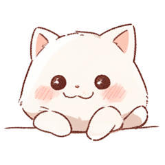 [LINEスタンプ] かわいい猫の一生