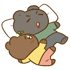 [LINEスタンプ] あめのはち！くまの日常 第3弾