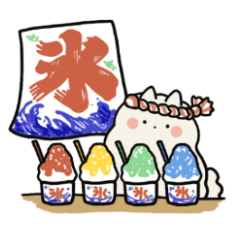 [LINEスタンプ] ほわぽめ summer