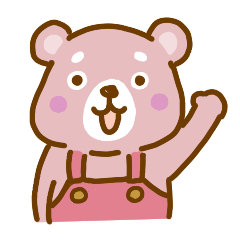 [LINEスタンプ] いたずらパラボベアーさいとう（オモテ）