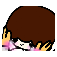 [LINEスタンプ] 乱暴なすず本 恋愛⑤の9