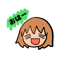 [LINEスタンプ] ミノリーヌ