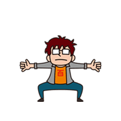 [LINEスタンプ] ヒャックマン【修正版】