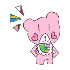 [LINEスタンプ] ちびベアちゃん