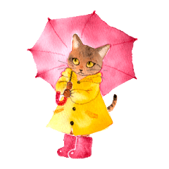 [LINEスタンプ] Tare's Rainy Day