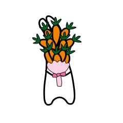 [LINEスタンプ] 普通のうさぎとち