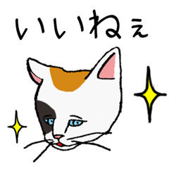 [LINEスタンプ] いろんな色の猫スタンプ