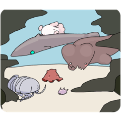 [LINEスタンプ] 点心海魚