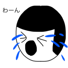 [LINEスタンプ] dodoスタンプ317のり頭 seaweed head 無料の画像（メイン）