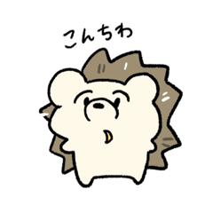 [LINEスタンプ] ハリネズミのだいふくスタンプ