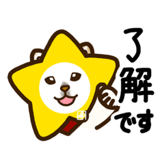 [LINEスタンプ] 白柴犬ちびキャラ夏スタンプ