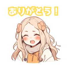 [LINEスタンプ] ひなつちゃん(オリジナルキャラ)