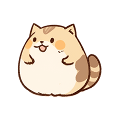 [LINEスタンプ] かわいい猫ププ