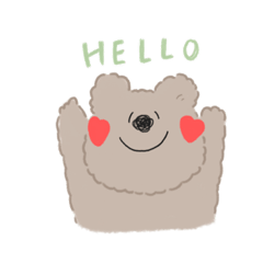 [LINEスタンプ] そぽくま(söpö bear)