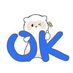 [LINEスタンプ] 動く！かわいいフェレットズスタンプ