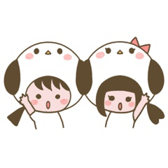 [LINEスタンプ] シマエナガ兄妹