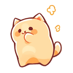 [LINEスタンプ] かわいい猫の一生 2