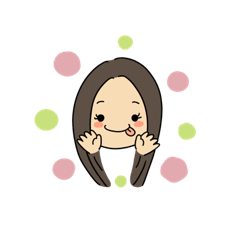 [LINEスタンプ] えぶりでいミヨンちゃん