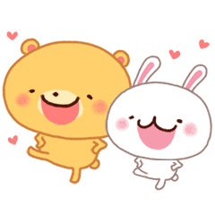 [LINEスタンプ] 【日常】絵日記のあの子（ウサクマ）