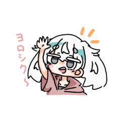 [LINEスタンプ] くろすたのLINEstamp,ver.01(VolumeSummer)