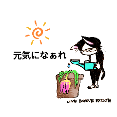 [LINEスタンプ] ボア×シャンの日常、少し夏