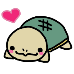 [LINEスタンプ] カメの『まこちゃん』