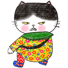 [LINEスタンプ] キュートでおっとりした猫の「スンシム」。