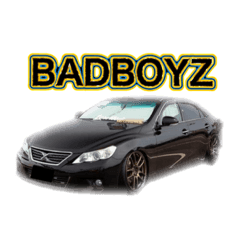 [LINEスタンプ] BADBOYZ  .