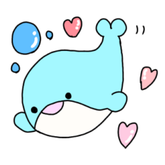 [LINEスタンプ] クジラのジュージ3