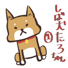 [LINEスタンプ] 柴犬たろちゃん 1