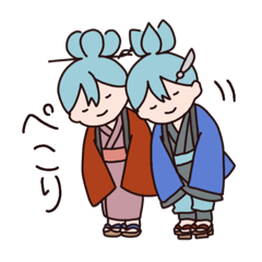 [LINEスタンプ] 【ゆるーい】えーるくんとれーゔぇちゃん