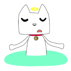 [LINEスタンプ] 猫神様1